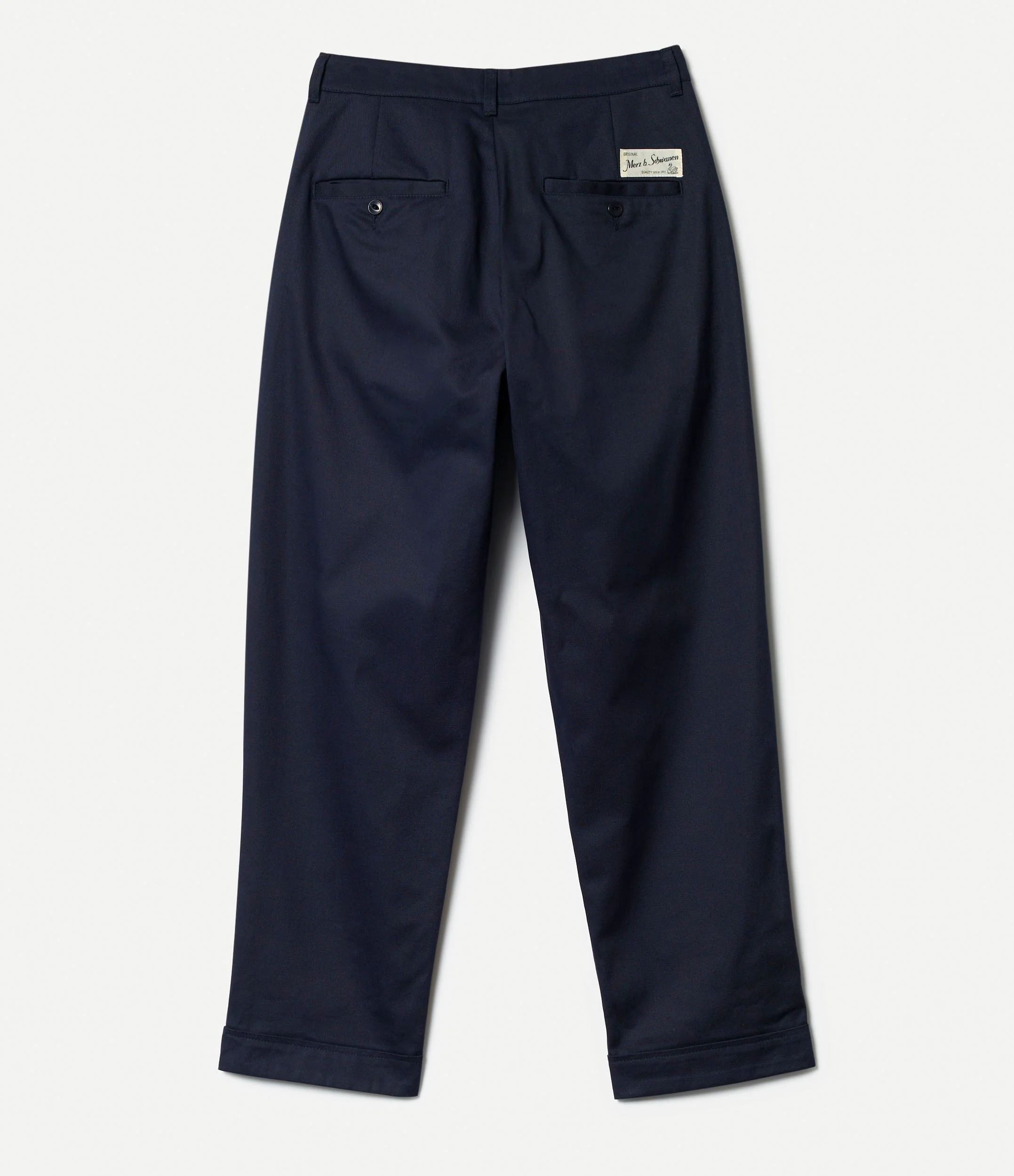 1955s Cotton Twill Women's Ankle Length Chino Pants - Image 3