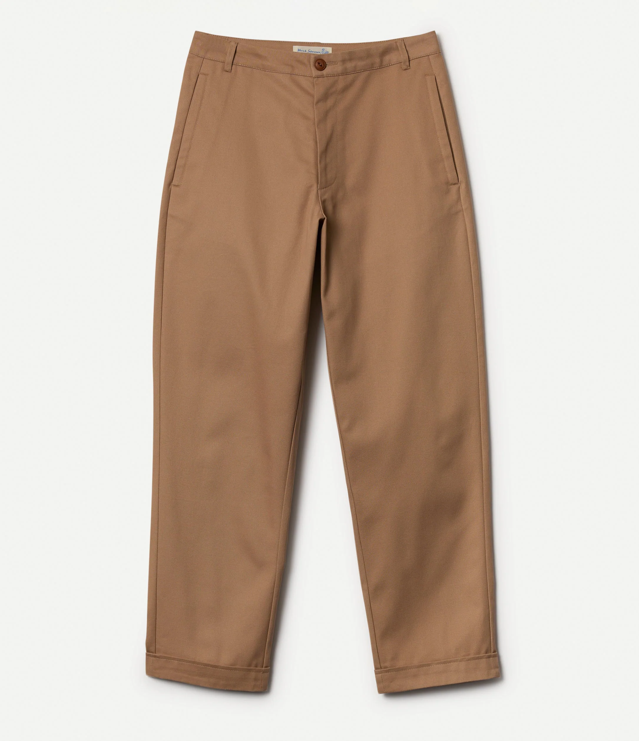 1955s Cotton Twill Women's Ankle Length Chino Pants - Image 2