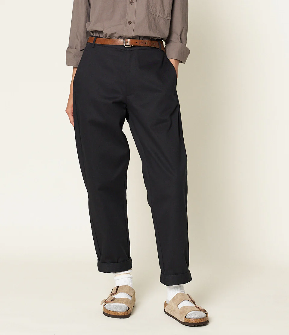 1955s Cotton Twill Women's Ankle Length Chino Pants