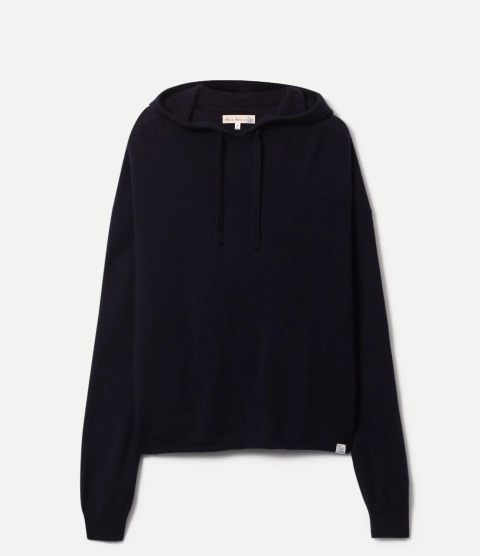 Merino Wool-Cashmere-Silk Hoodie - Image 2