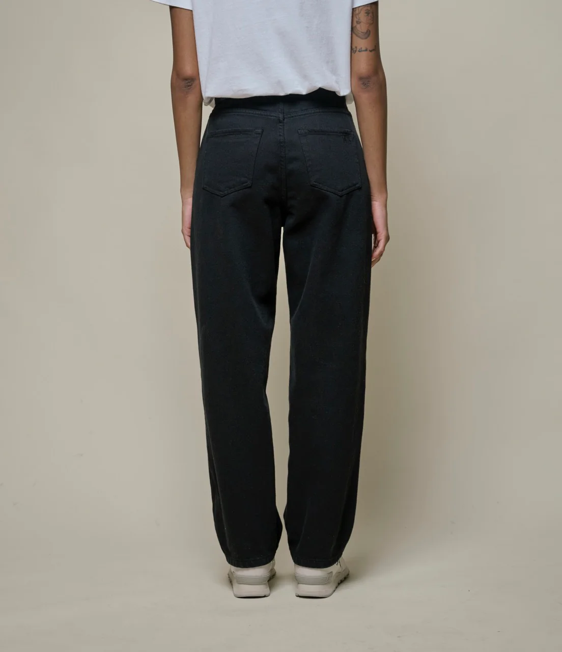 1930s Cotton Twill Ankle Length 5-Pocket-Pants - Image 5