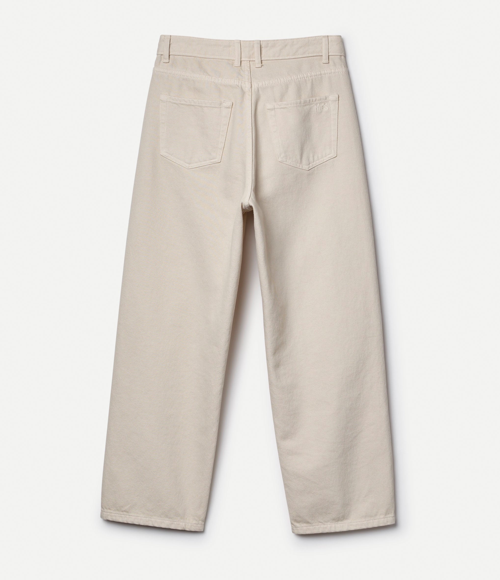 1930s Cotton Twill Ankle Length 5-Pocket-Pants - Image 3