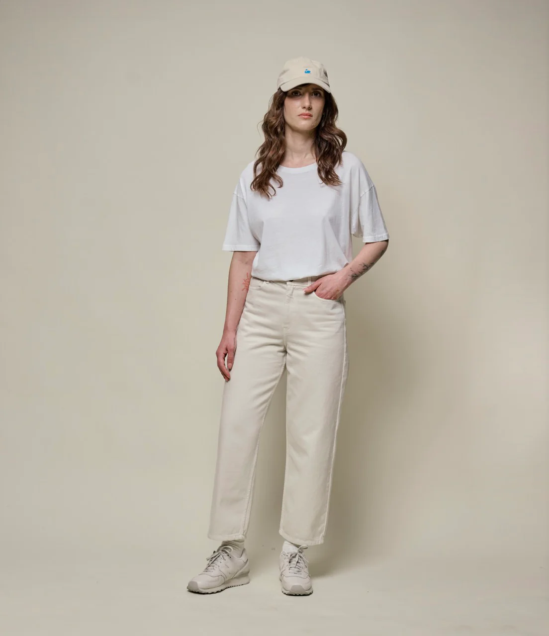 1930s Cotton Twill Ankle Length 5-Pocket-Pants - Image 5