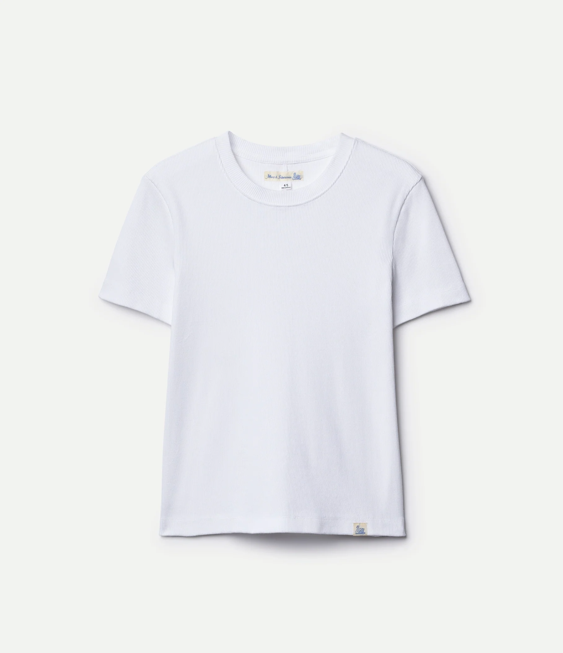 Iconic Ribbed Cotton Women's T-Shirt - Image 2