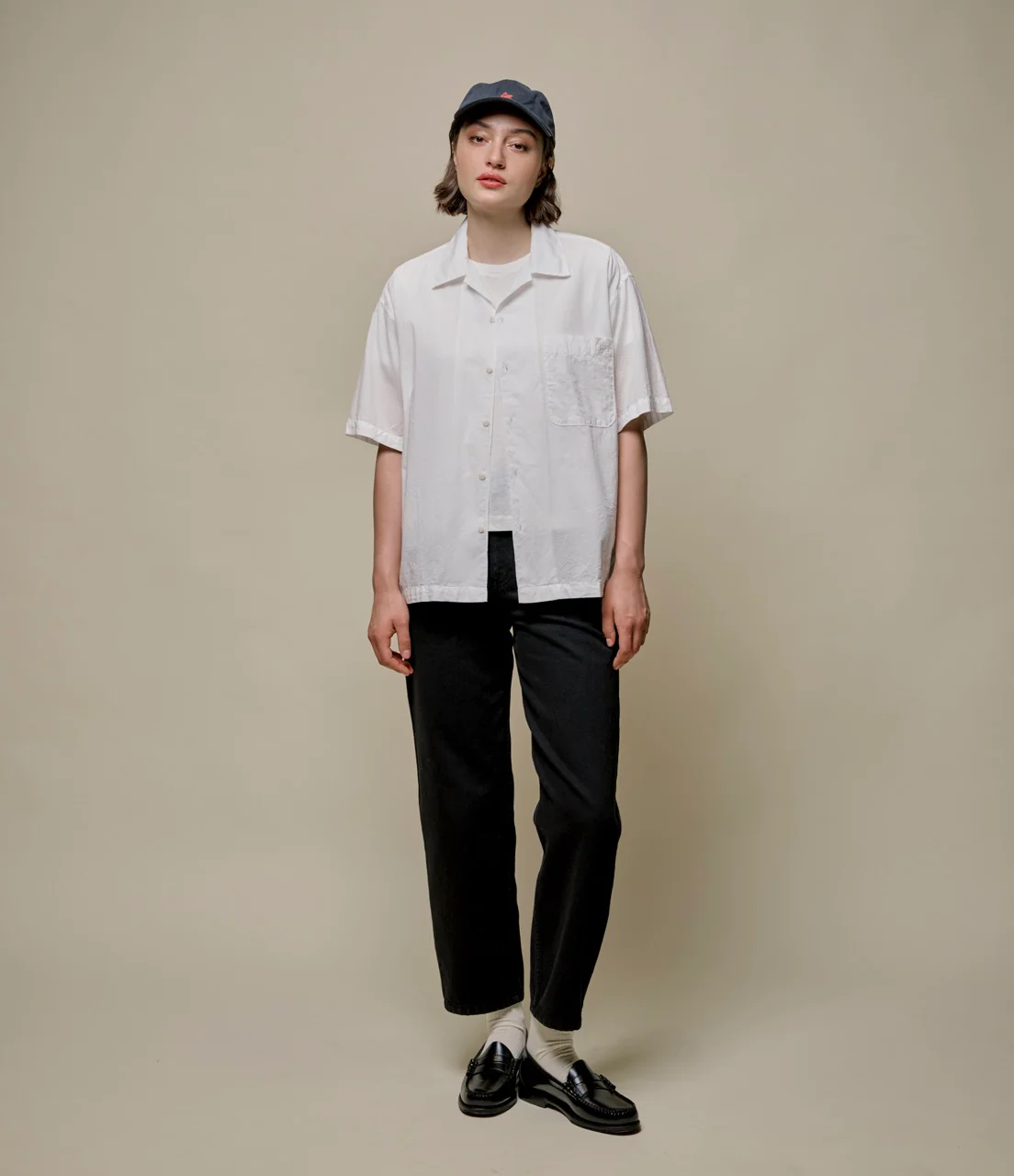 Cropped Cotton-Hemp Women's T-Shirt, All Plant-Based - Image 4