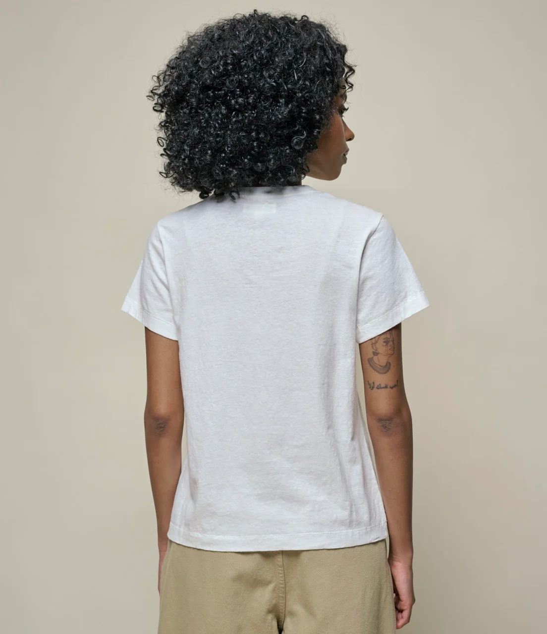 Cotton-Hemp Women's T-Shirt, All Plant-Based - Image 4