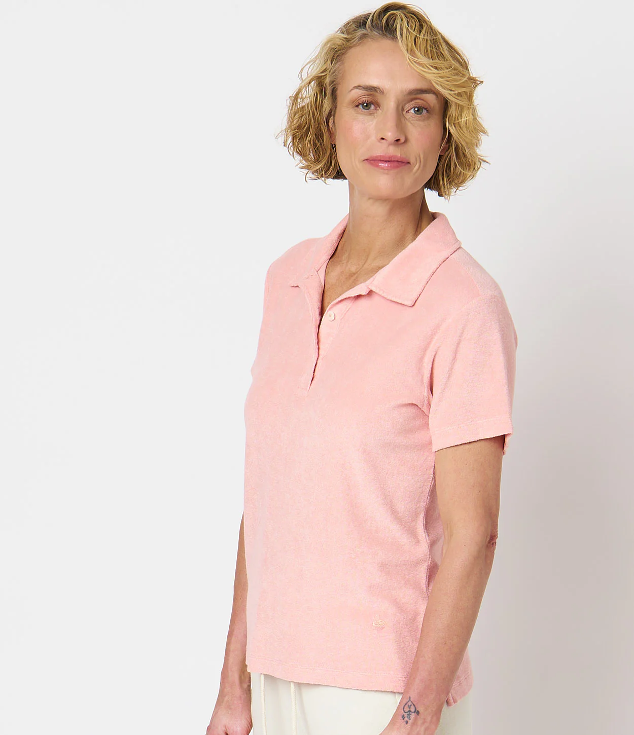 women's Terry polo shirt, 4,6oz/sq.yd., classic fit