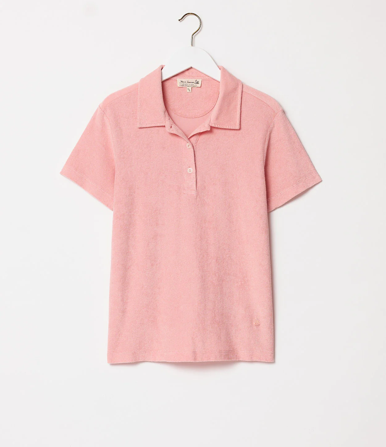 women's Terry polo shirt, 4,6oz/sq.yd., classic fit - Image 2