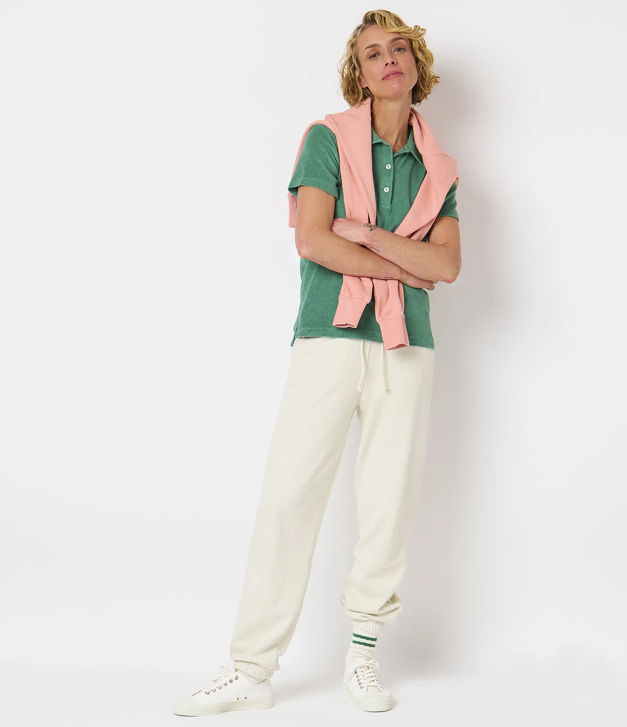 women's Terry polo shirt, 4,6oz/sq.yd., classic fit - Image 3