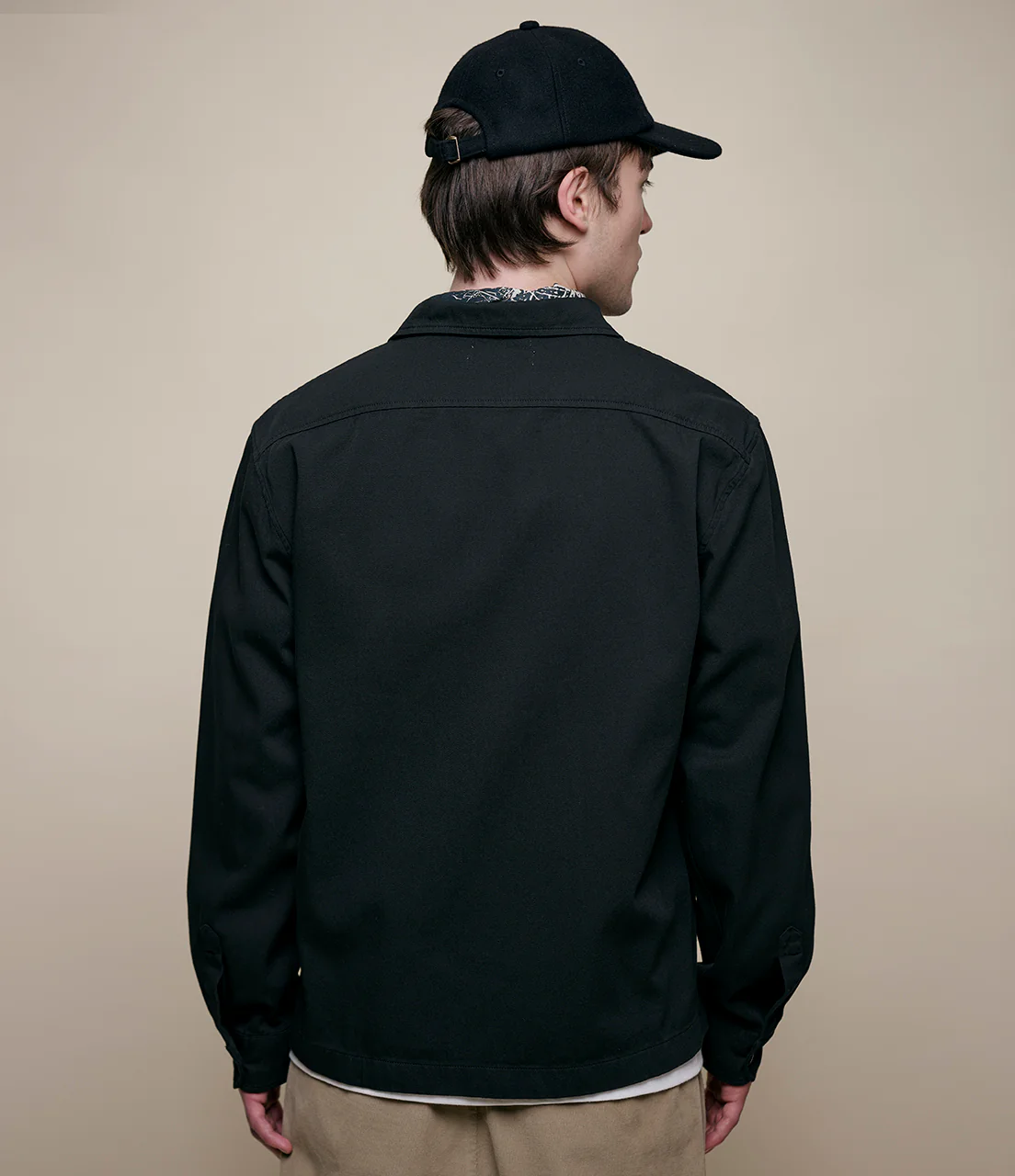 Worker's Cotton Twill Long Sleeve Shirt - Image 3