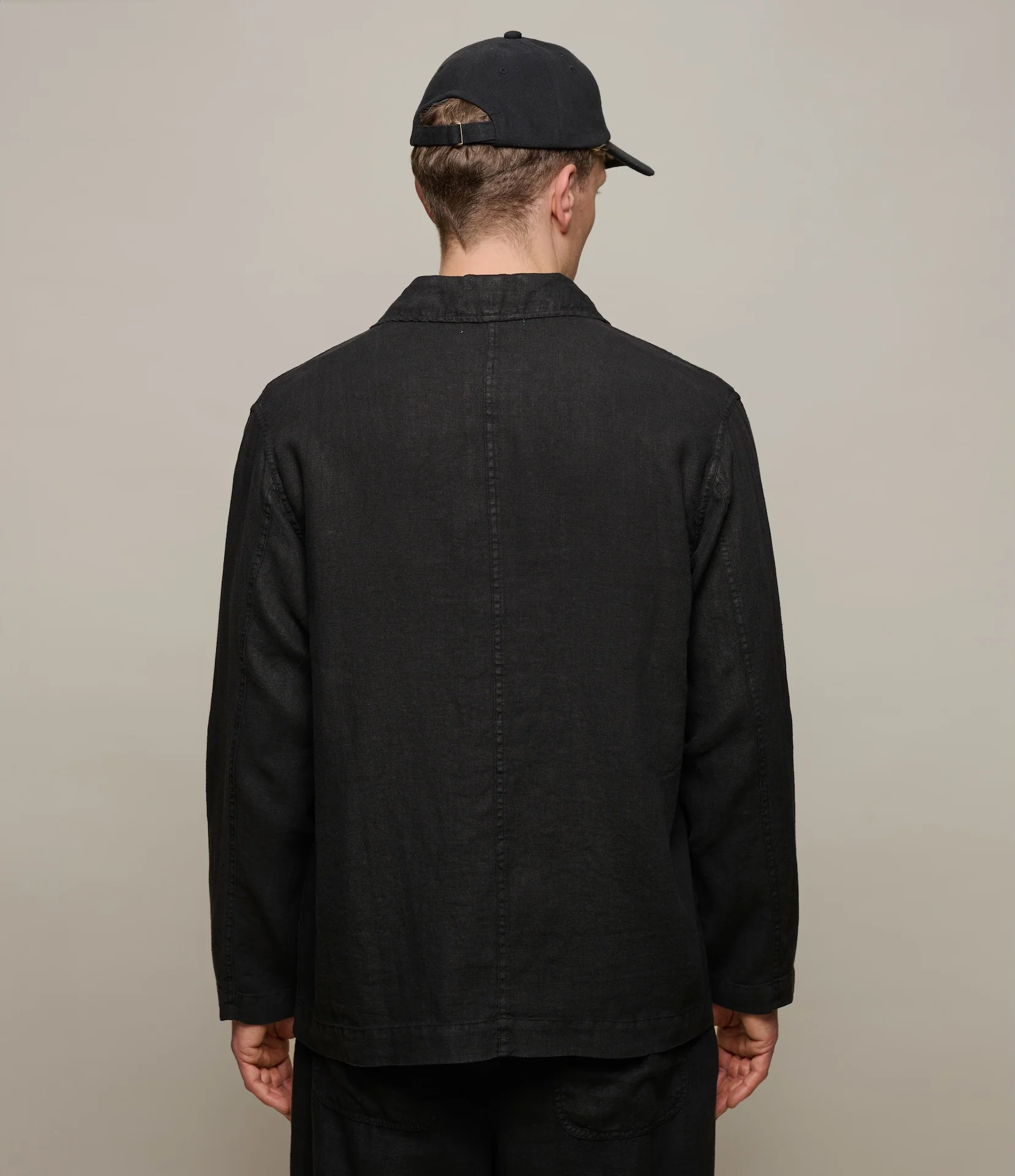 Worker's Linen Jacket - Image 3