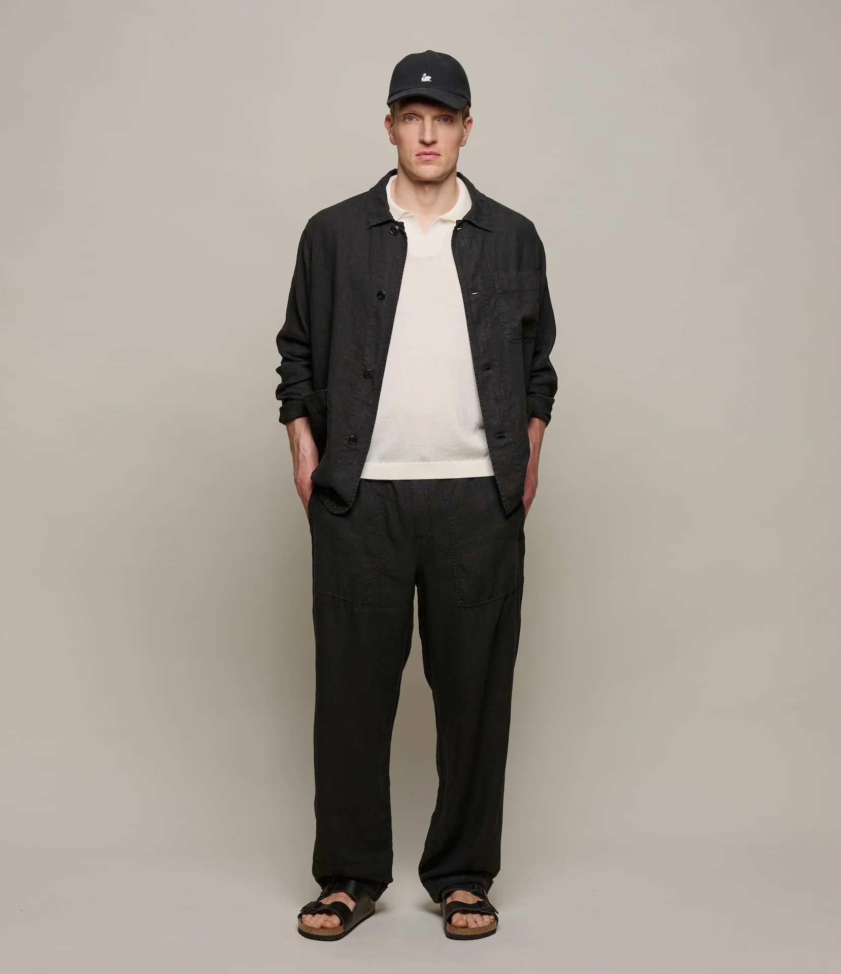 Worker's Linen Jacket - Image 4