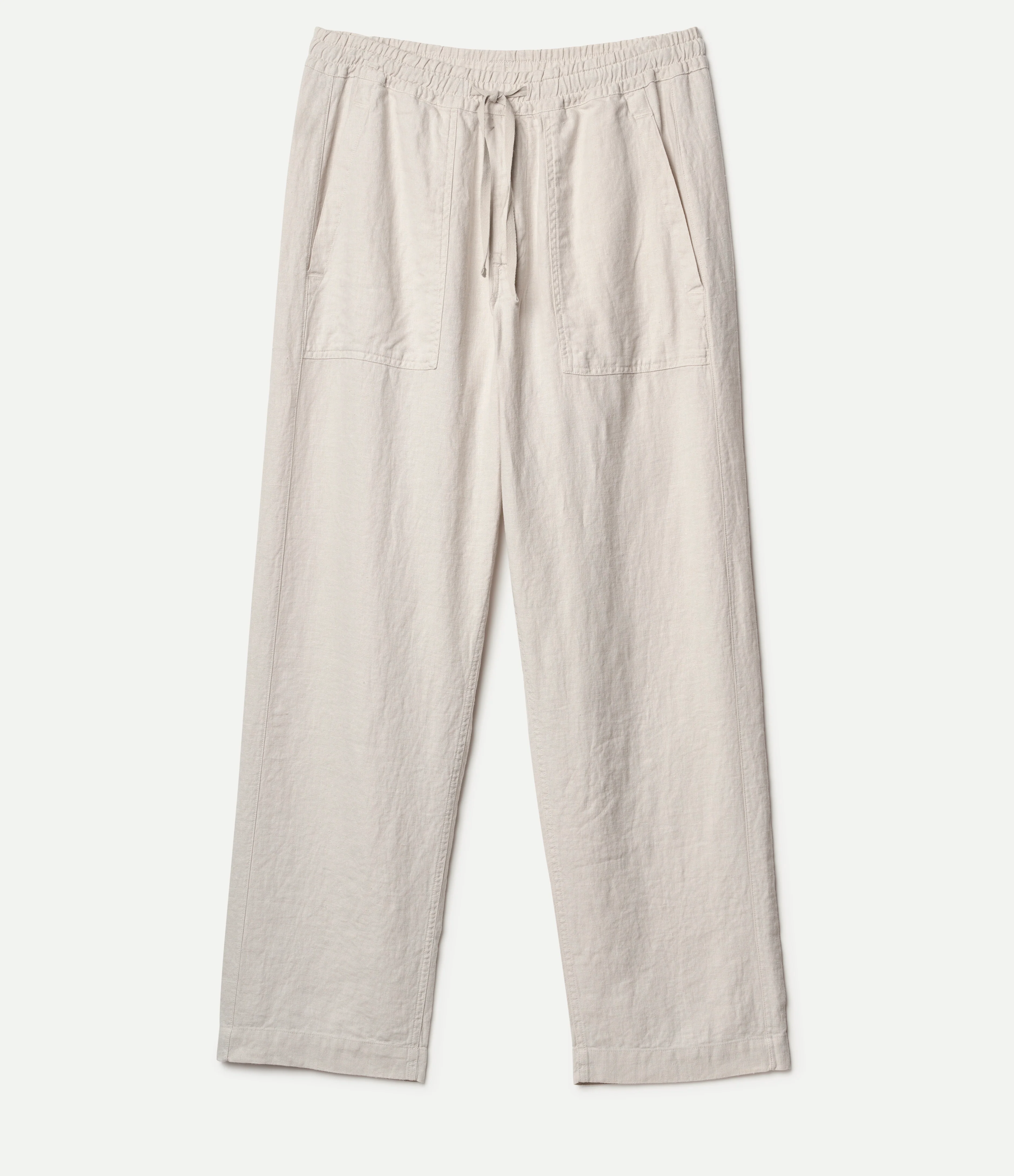 Workers's Linen Drawstring Pants - Image 2