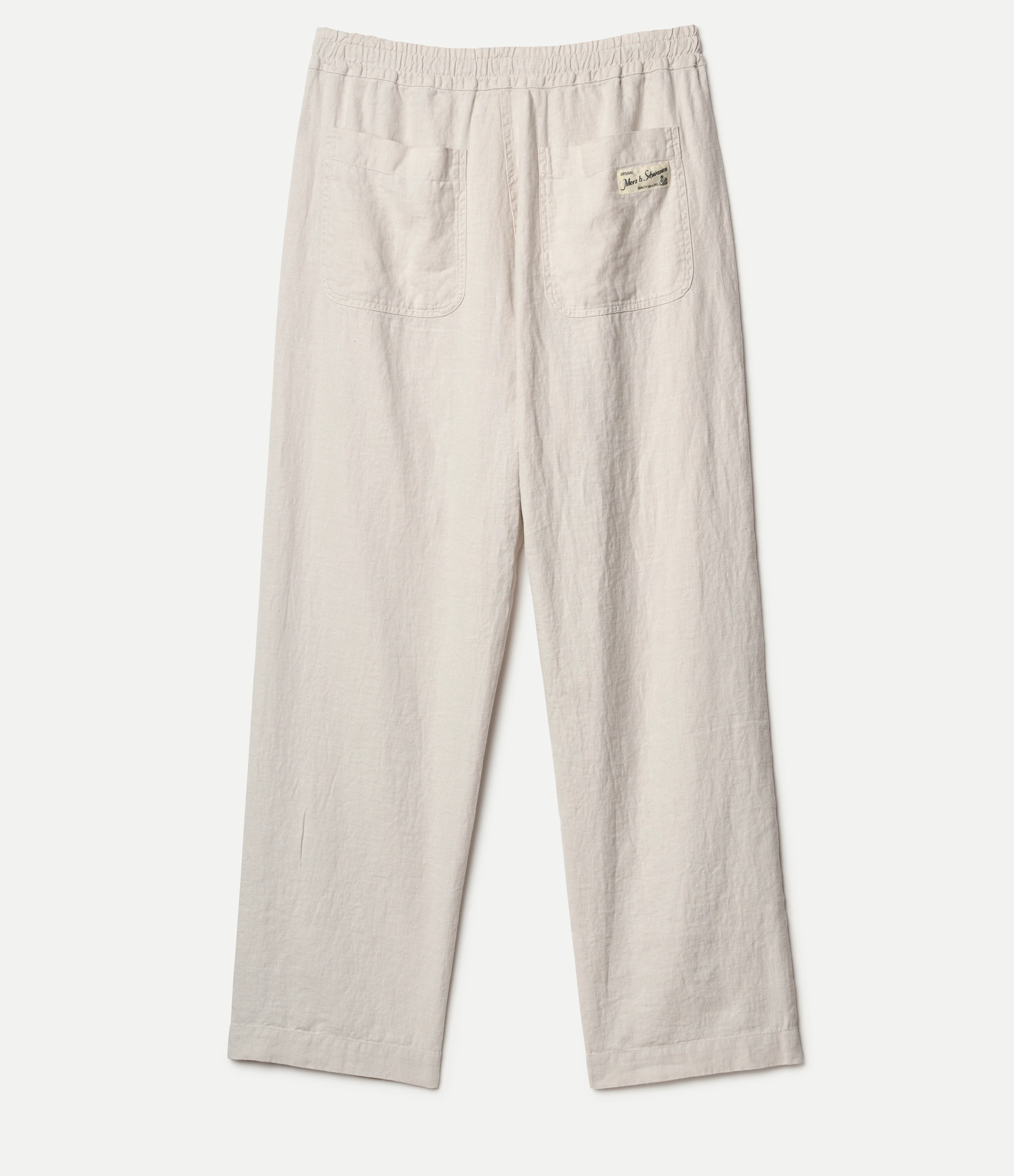 Workers's Linen Drawstring Pants - Image 3
